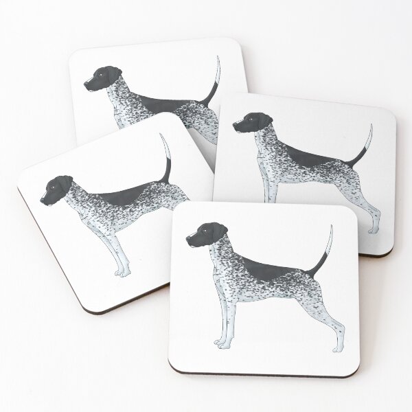 Item preview, German Shorthair Pointer Black Patch Ticking Heavy designed and sold by Pawsome-Doodles.