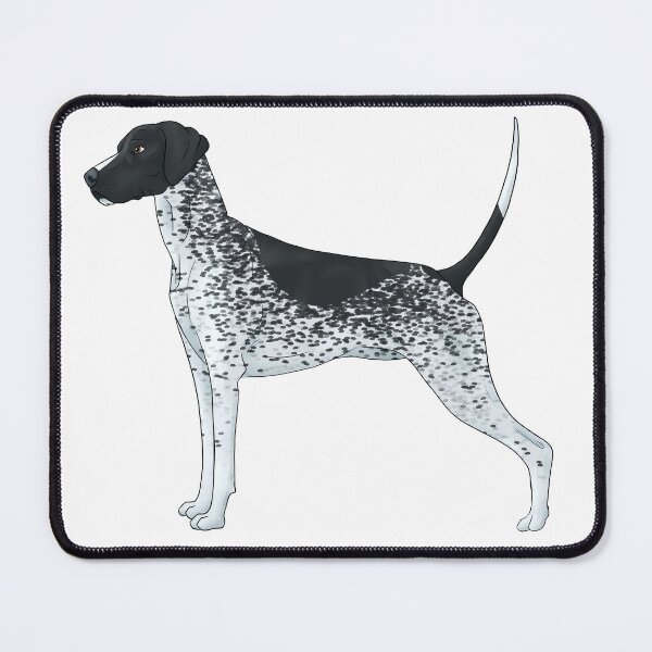 Item preview, German Shorthair Pointer Black Patch Ticking Heavy designed and sold by Pawsome-Doodles.