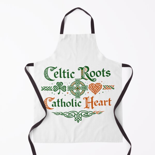 Item preview, Celtic Roots Catholic Heart designed and sold by All I Need Designs.