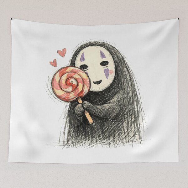 Item preview, NO FACE WITH LOLLIPOP designed and sold by LIS AND MELIVERSO.