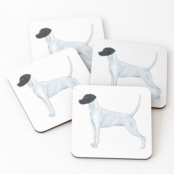 Item preview, German Shorthair Pointer Black and White designed and sold by Pawsome-Doodles.
