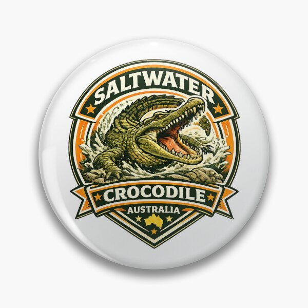 Item preview, Saltwater Crocodile designed and sold by Throwing-Corn.