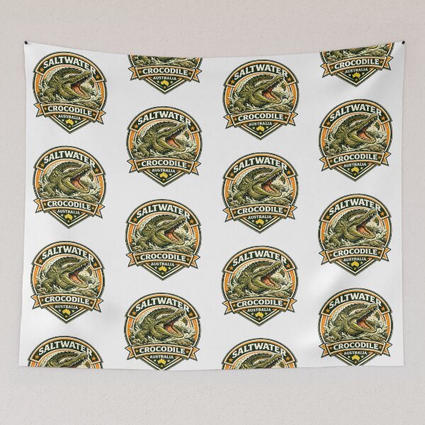 Item preview, Saltwater Crocodile designed and sold by Throwing-Corn.