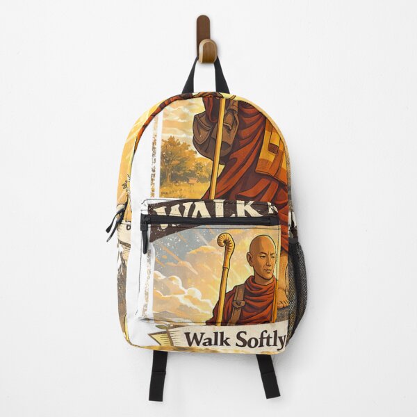 Item preview, Walk for Peace Monks with Aloka The Peace Dog designed and sold by CristHuds.