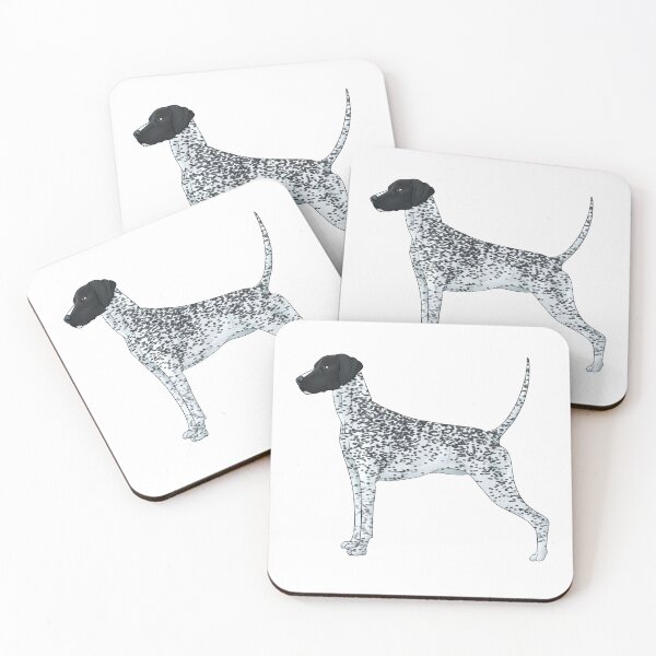 Item preview, German Shorthair Pointer Black Ticking Heavy designed and sold by Pawsome-Doodles.