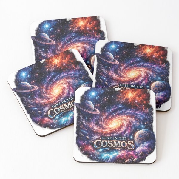 Item preview, Lost in the Cosmos – Epic Galaxy Nebula Space Art designed and sold by 486DesignCo.