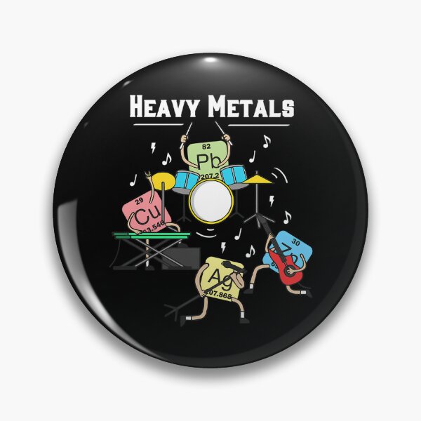 Item preview, Heavy Metals Rock Chemistry Physics Periodic Table Of Elements designed and sold by Avilar51.