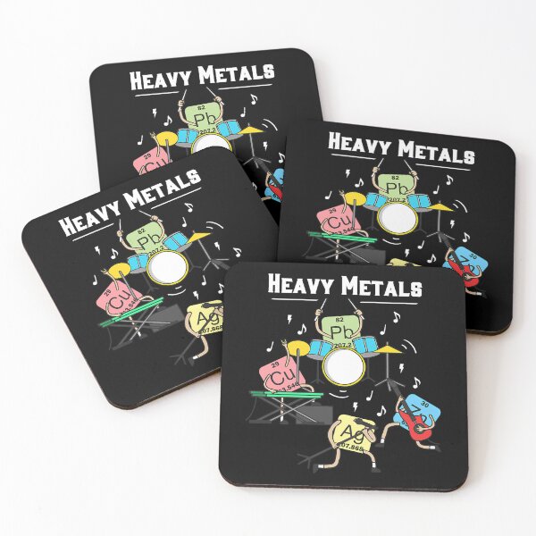 Item preview, Heavy Metals Rock Chemistry Physics Periodic Table Of Elements designed and sold by Avilar51.