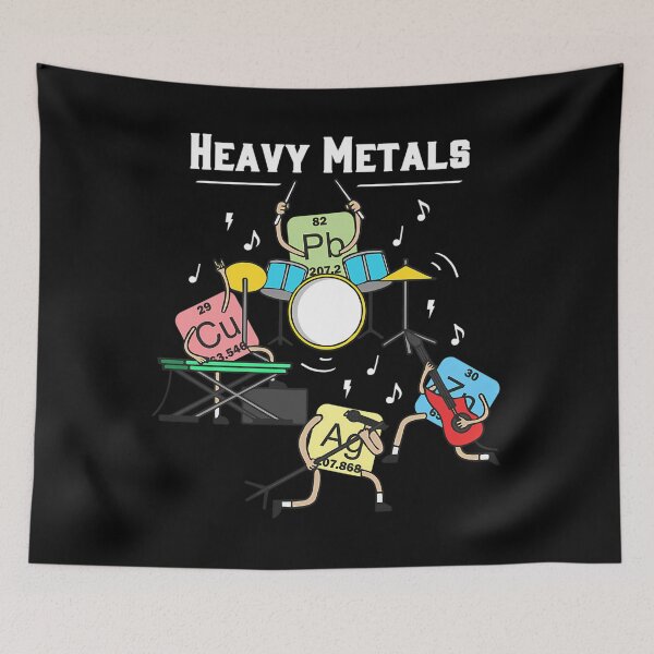 Item preview, Heavy Metals Rock Chemistry Physics Periodic Table Of Elements designed and sold by Avilar51.