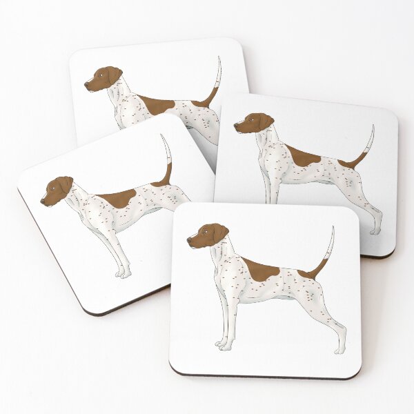 Item preview, German Shorthair Pointer Liver Patch Ticking designed and sold by Pawsome-Doodles.