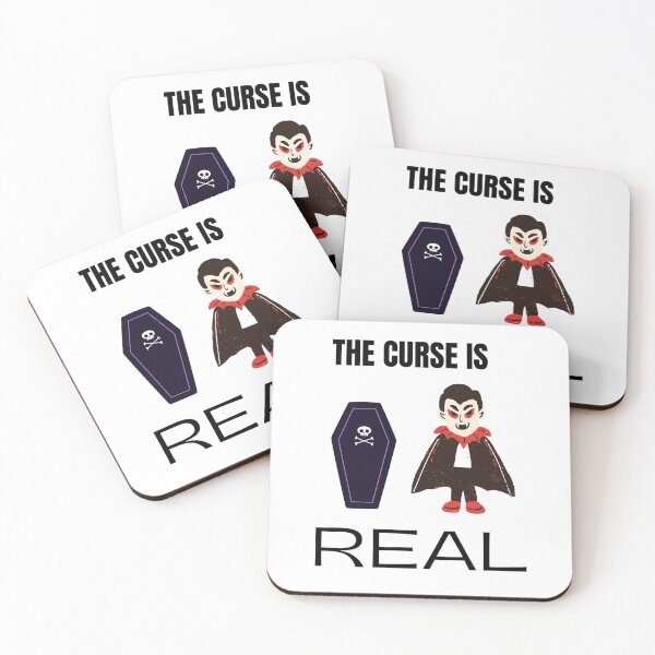 Item preview, The Curse Is Real Vampire Curse designed and sold by HairballsSheds.