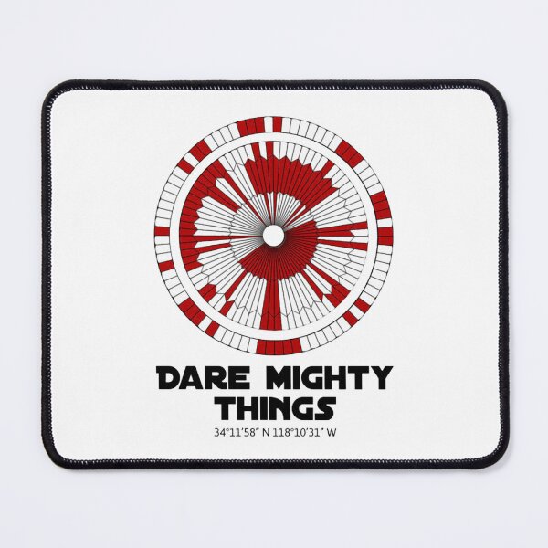 Item preview, Daree Mightyy Things Perseverancee Mars Roverr Landing Binaryy Code Patternn designed and sold by Avilar51.