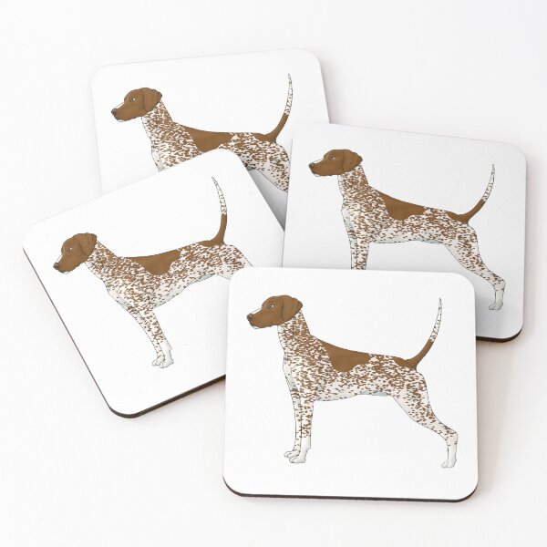 Item preview, German Shorthair Pointer Liver Patch Ticking Heavy designed and sold by Pawsome-Doodles.
