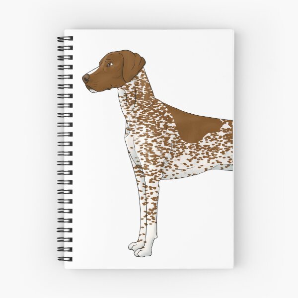 Item preview, German Shorthair Pointer Liver Patch Ticking Heavy designed and sold by Pawsome-Doodles.