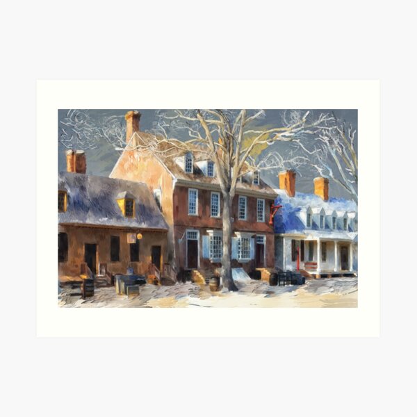 As Winter Melts Into Spring Art Print
