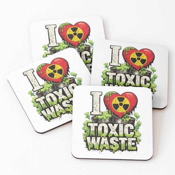 Item preview, Toxic Waste Lover Shirt – Nuclear Humor Retro Design designed and sold by 486DesignCo.
