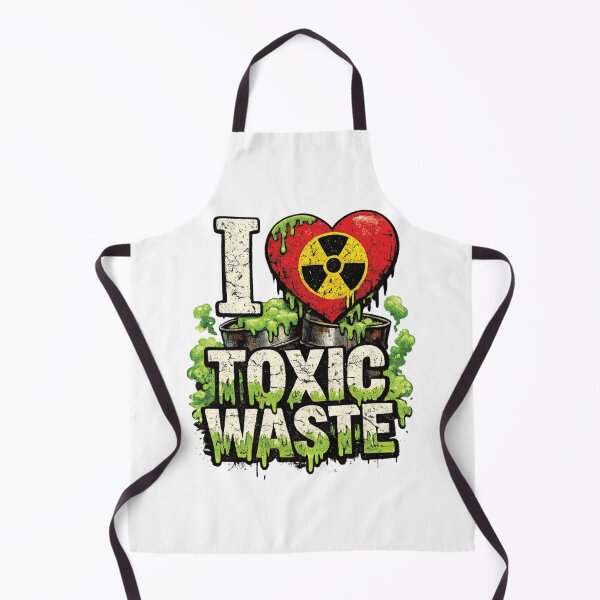 Item preview, Toxic Waste Lover Shirt – Nuclear Humor Retro Design designed and sold by 486DesignCo.