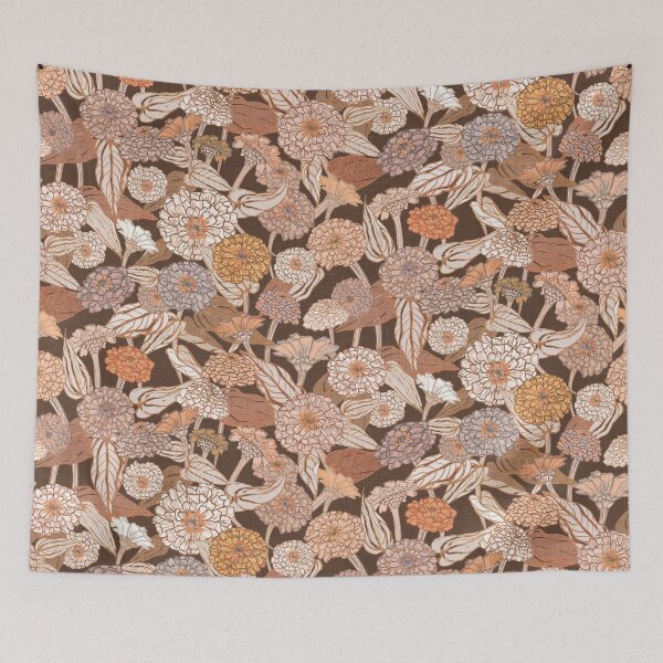 Item preview,  Zinnia Bliss (neutrals)  designed and sold by Esther  Fallon Lau.