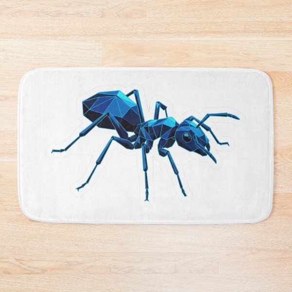 Item preview, Blue Mechanical Ant – Robotic Style Sticker for Science Fiction Fans designed and sold by bsbd-action.