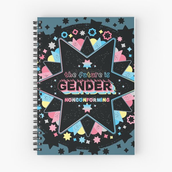 Item preview, The future is Gender Nonconforming [genderflux] designed and sold by deadbeatprince-typography.