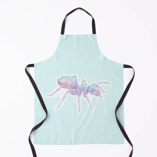 Item preview, Crystalline Pastel Ant – Geometric Watercolor Sticker for Artists designed and sold by bsbd-action.