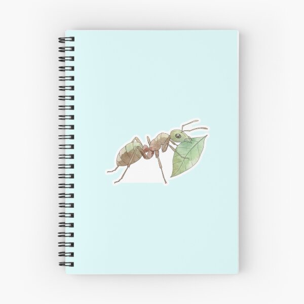 Item preview, Worker Ant with Leaf – Realistic Watercolor Sticker for Garden Lovers designed and sold by bsbd-action.