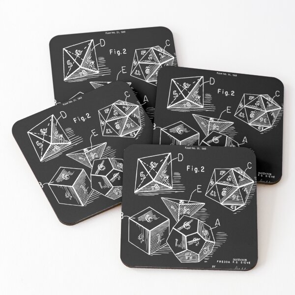 Item preview,  Role Playing Dice Patent Prints 1963 designed and sold by stn04.