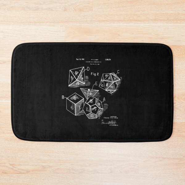 Item preview,  Role Playing Dice Patent Prints 1963 designed and sold by stn04.