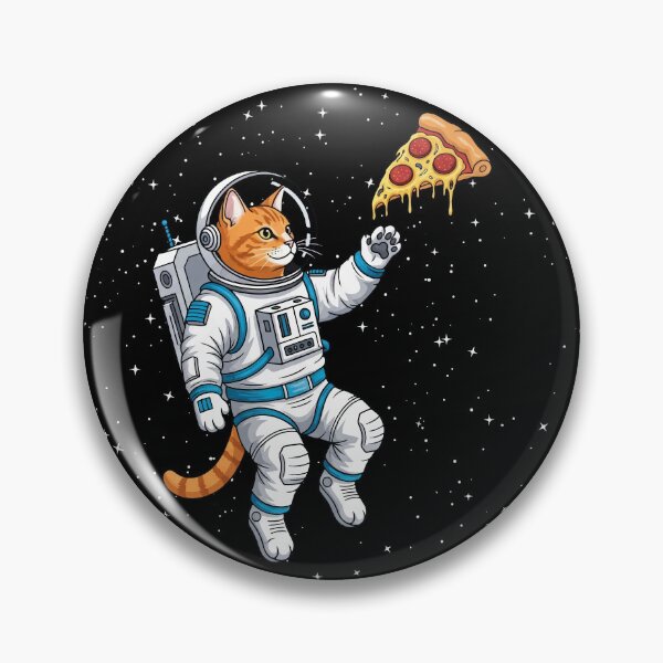 Item preview, Zero Gravity Pizza Quest designed and sold by SillyPawsStudio.