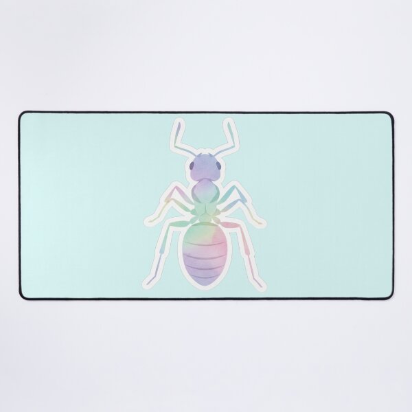 Item preview, Rainbow Silhouette Ant – Soft Gradient Sticker for Children's Gift designed and sold by bsbd-action.