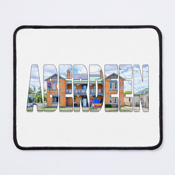 Item preview, ABERDEEN - Historic Hotel Pub Upper Hunter New South Wales Australia designed and sold by Adam Gormley.