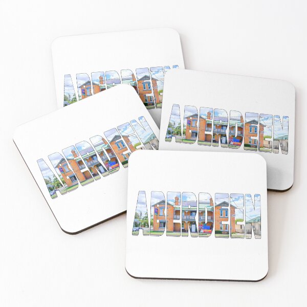 Item preview, ABERDEEN - Historic Hotel Pub Upper Hunter New South Wales Australia designed and sold by Adam Gormley.