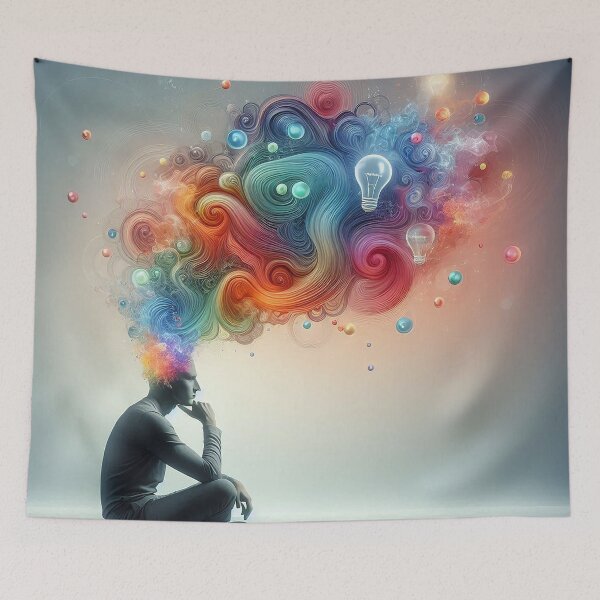 Item preview, Thoughts of Man designed and sold by nikkolaus.