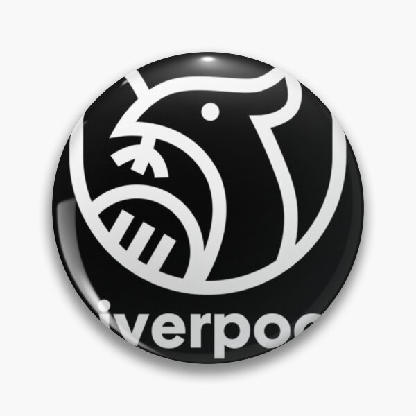 Item preview, White Liverbird Badge designed and sold by IMCreativearts.