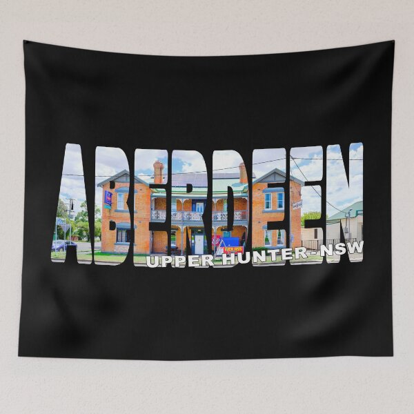 Item preview, ABERDEEN Upper Hunter NSW - Historic Hotel Pub Australia designed and sold by Adam Gormley.