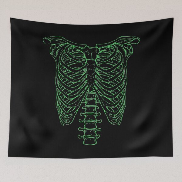 Item preview, Greenn Skeletonn Ribb Cagee - Spinall Tap  designed and sold by Treasure-ives.