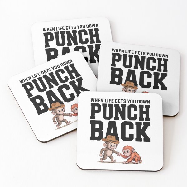 Item preview, When Life Gets You Down Punch Back designed and sold by ZACK ART.