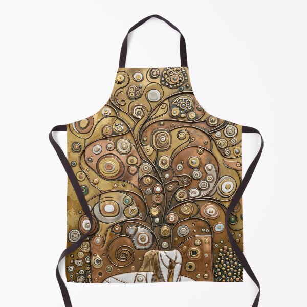 Item preview, Abstract Flowers in White and Gold designed and sold by Vicky Brago-Mitchell®.