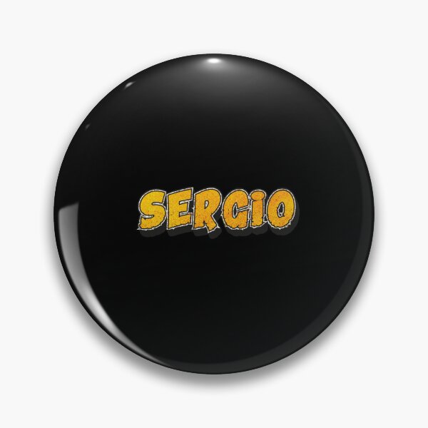 Item preview, Sergio Personalized Name - Cool & Funny Custom Gift for Men and Boys designed and sold by Oussinc.