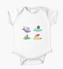 Garden Slugs One Piece - Short Sleeve