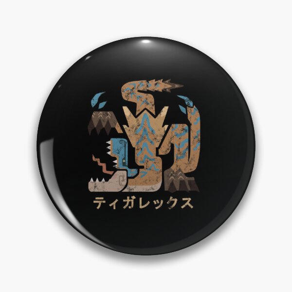 Item preview, Monster Hunter World Iceborne Tigrex Kanji Icon designed and sold by Neovintage VIBE.