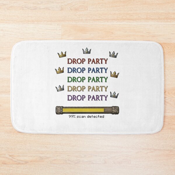 Item preview, Drop Party Scam Detected Retro Meme designed and sold by TernEdge.