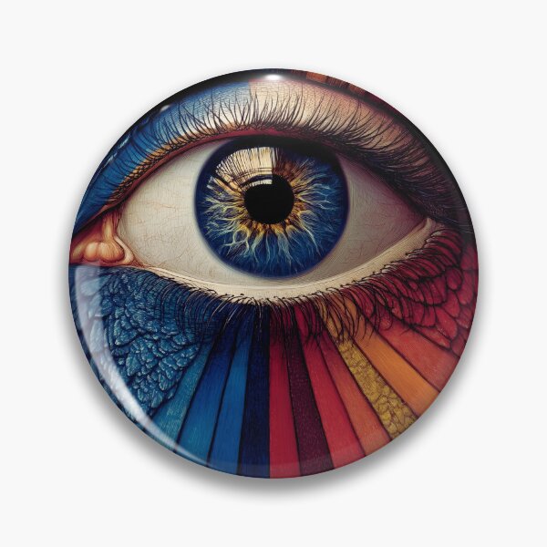 Item preview, Colorful Eye designed and sold by ChloeDesigns401.