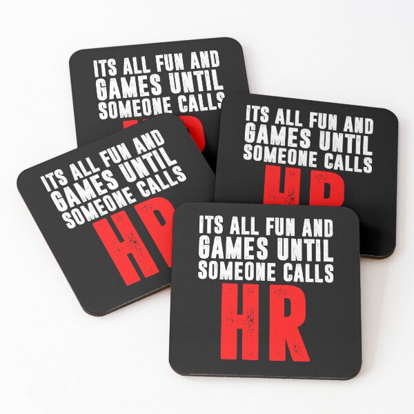 Item preview, It's all fun and games until someone calls HR designed and sold by karnikavoriz.