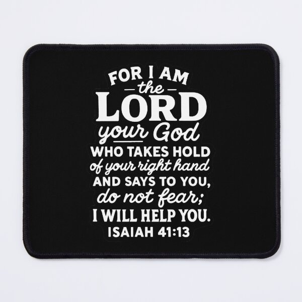 Item preview, Isaiah 41:13 Do Not Fear designed and sold by plushism.