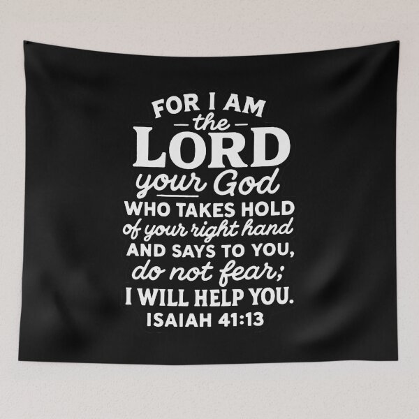 Item preview, Isaiah 41:13 Do Not Fear designed and sold by plushism.