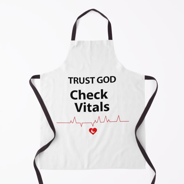 Item preview, Trust God Check Vitals Muslim T-Shirt | Minimal ECG Heart Islamic Streetwear Tee for Tawakkul designed and sold by Vajid Designs .