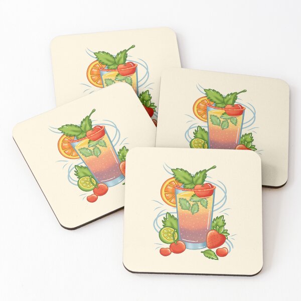 Item preview, “Berry Citrus Refresher” – Summer Mocktail Vibes designed and sold by TheRightNotes.