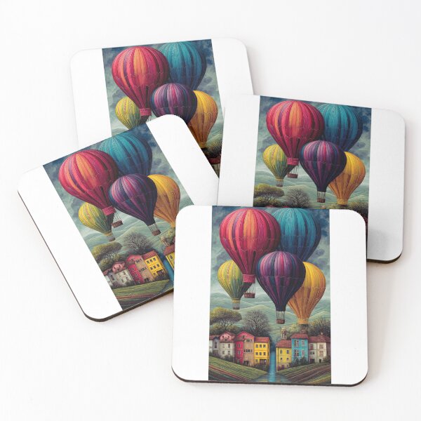 Item preview, Hot Air Balloon Village designed and sold by ChloeDesigns401.