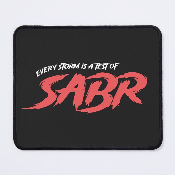 Item preview, Every Storm is a Test of Sabr - Modern Islamic Streetwear Quote designed and sold by Miniature Store.